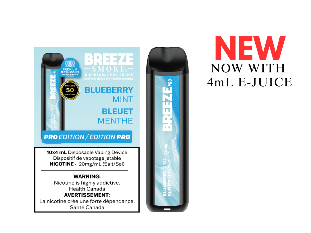 Breeze Pro Disposable 4mL S50 2000 Puffs The Green Hex Vapes Breeze Pro Disposable 4mL S50 2000 Puffs The Green Hex Vapes