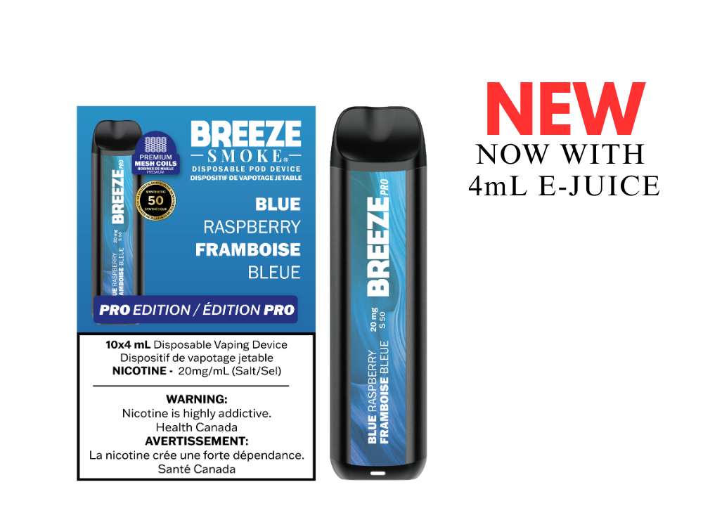 Breeze Pro Disposable 4mL S50 2000 Puffs