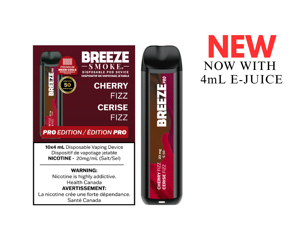 Breeze Pro Disposable 4mL S50 2000 Puffs