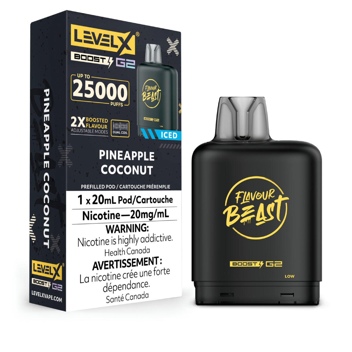 Level X Flavour Beast Boost G2 Pod 25k