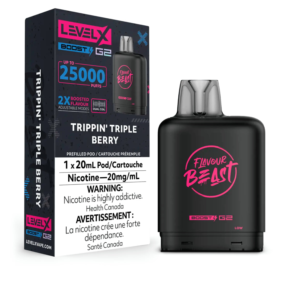 Level X Flavour Beast Boost G2 Pod 25k