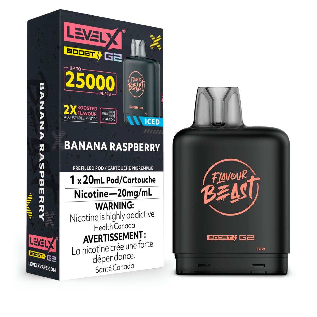 Level X Flavour Beast Boost G2 Pod 25k