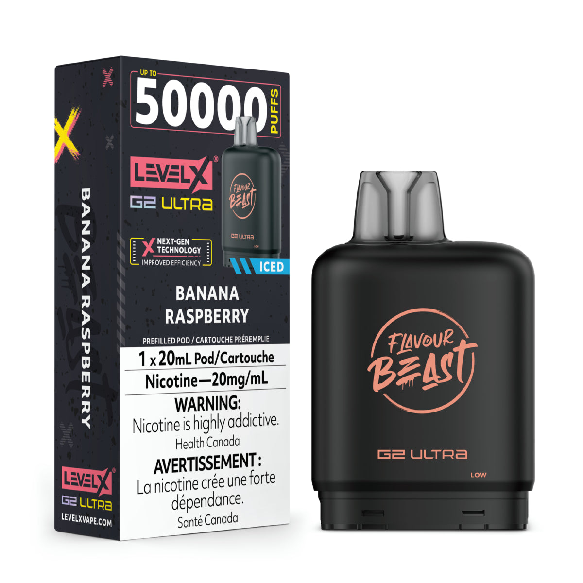 Level X Flavour Beast G2 ULTRA Pod 50K