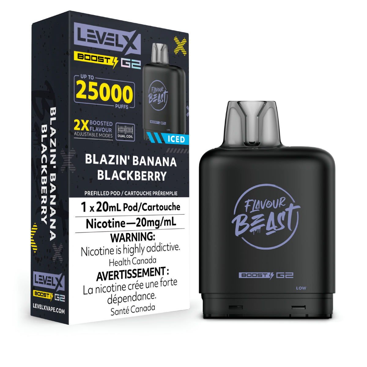 Level X Flavour Beast Boost G2 Pod 25k