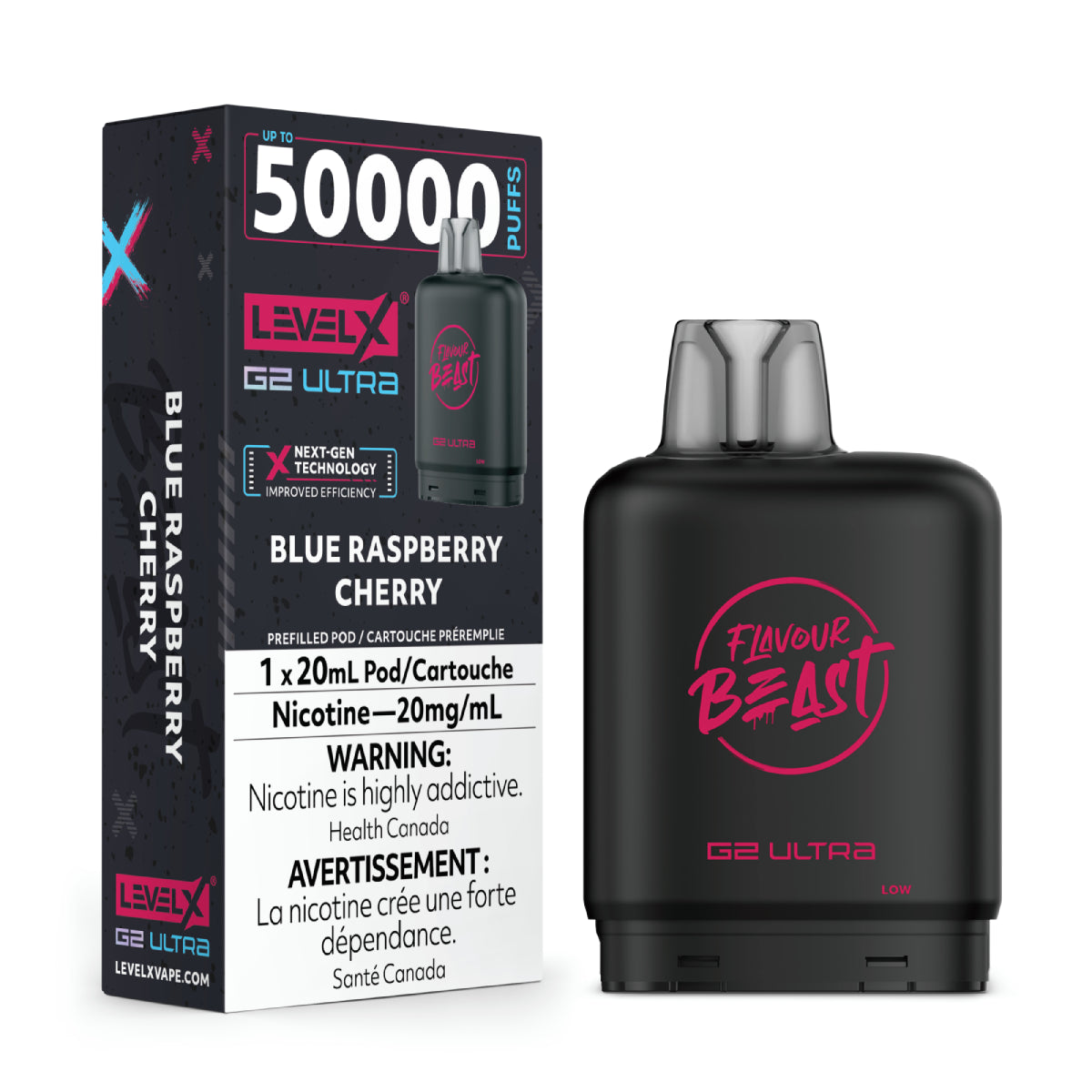 Level X Flavour Beast G2 ULTRA Pod 50K