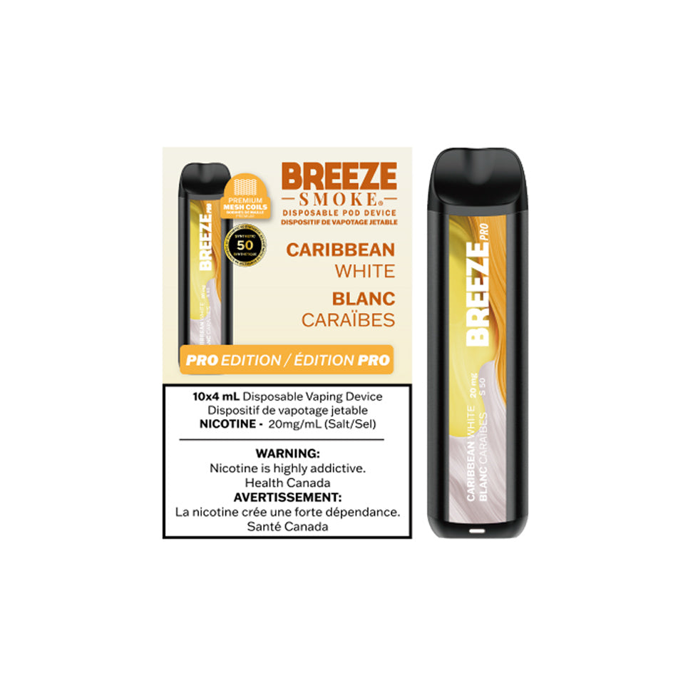 Breeze Pro Disposable 4mL S50 2000 Puffs