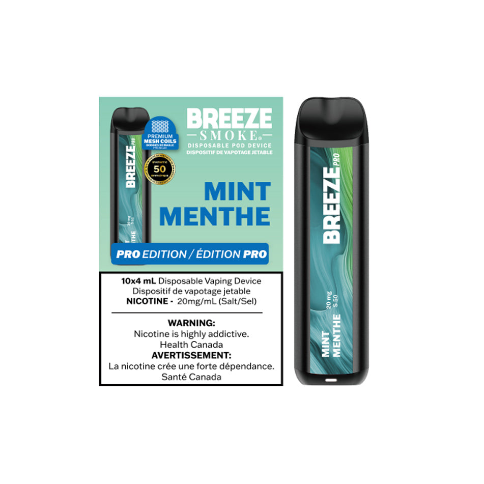 Breeze Pro Disposable 4mL S50 2000 Puffs