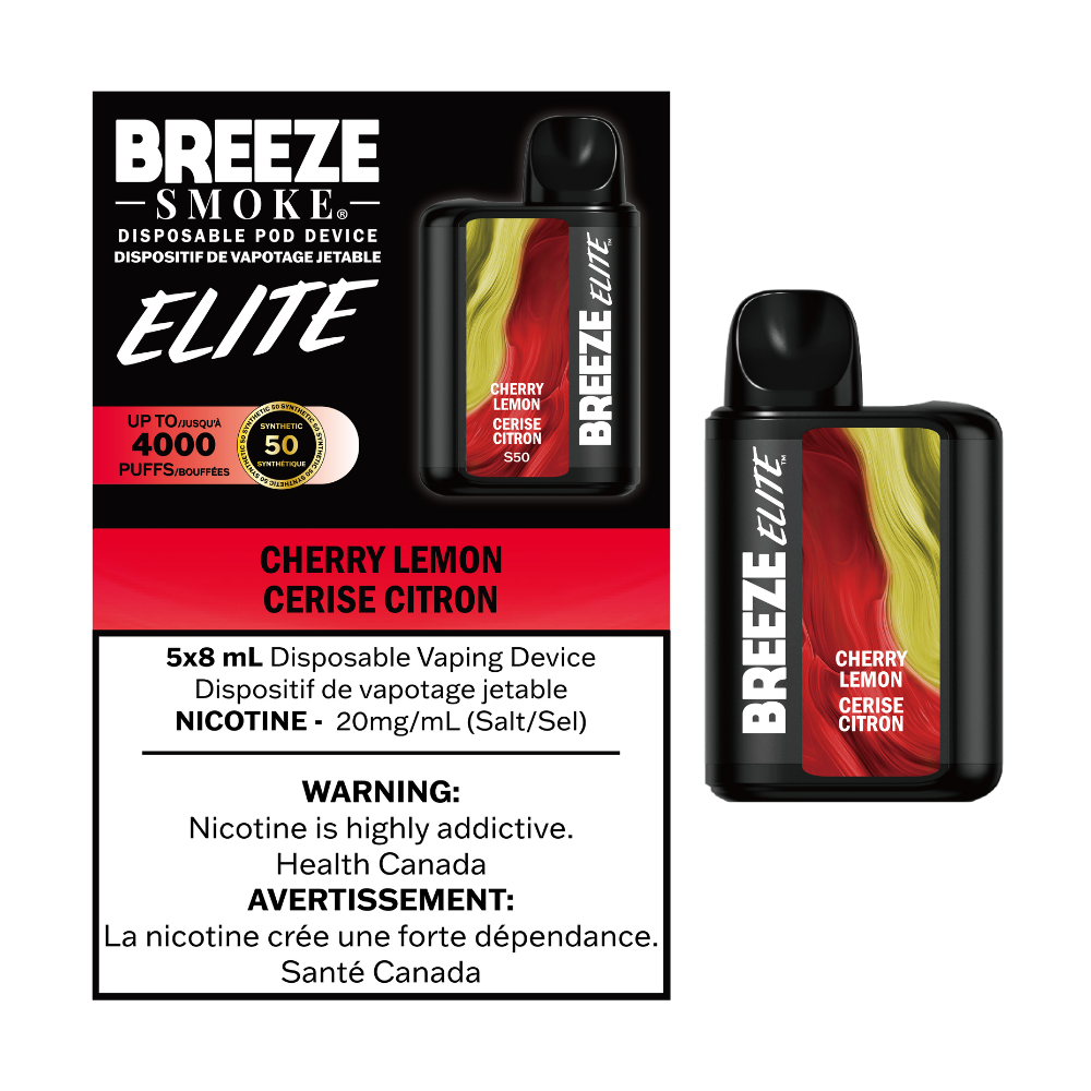 Breeze Elite Disposable S50 4000 Puffs 8mL