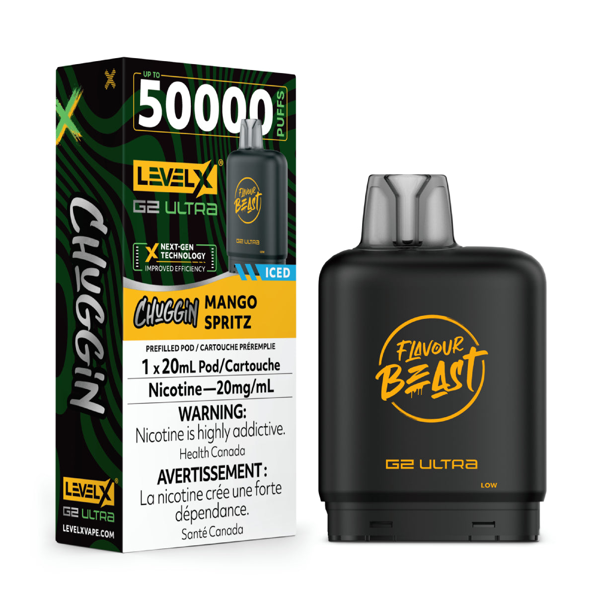 Level X Flavour Beast G2 ULTRA Pod 50K