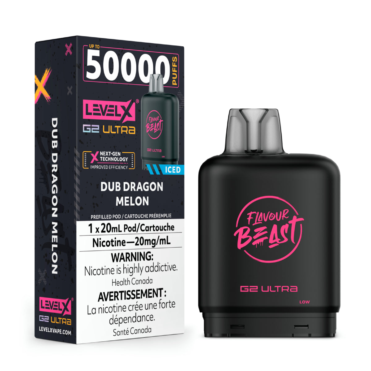 Level X Flavour Beast G2 ULTRA Pod 50K