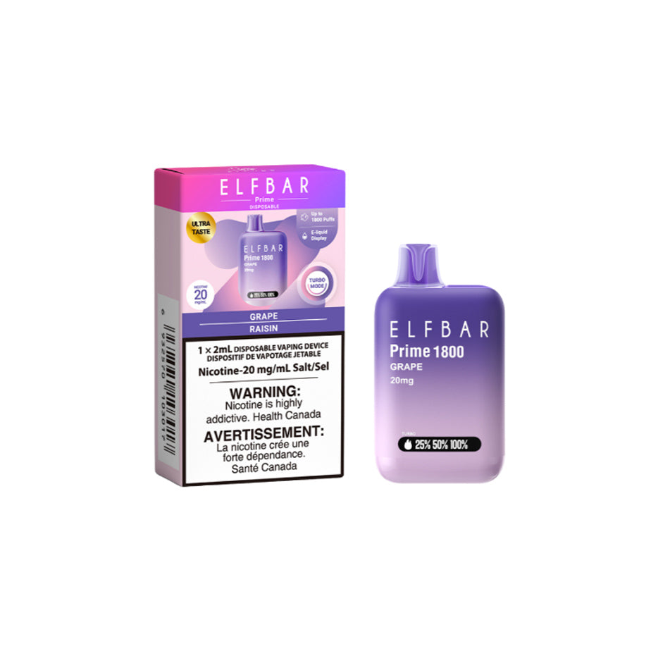ELF BAR Prime 1800 Disposable