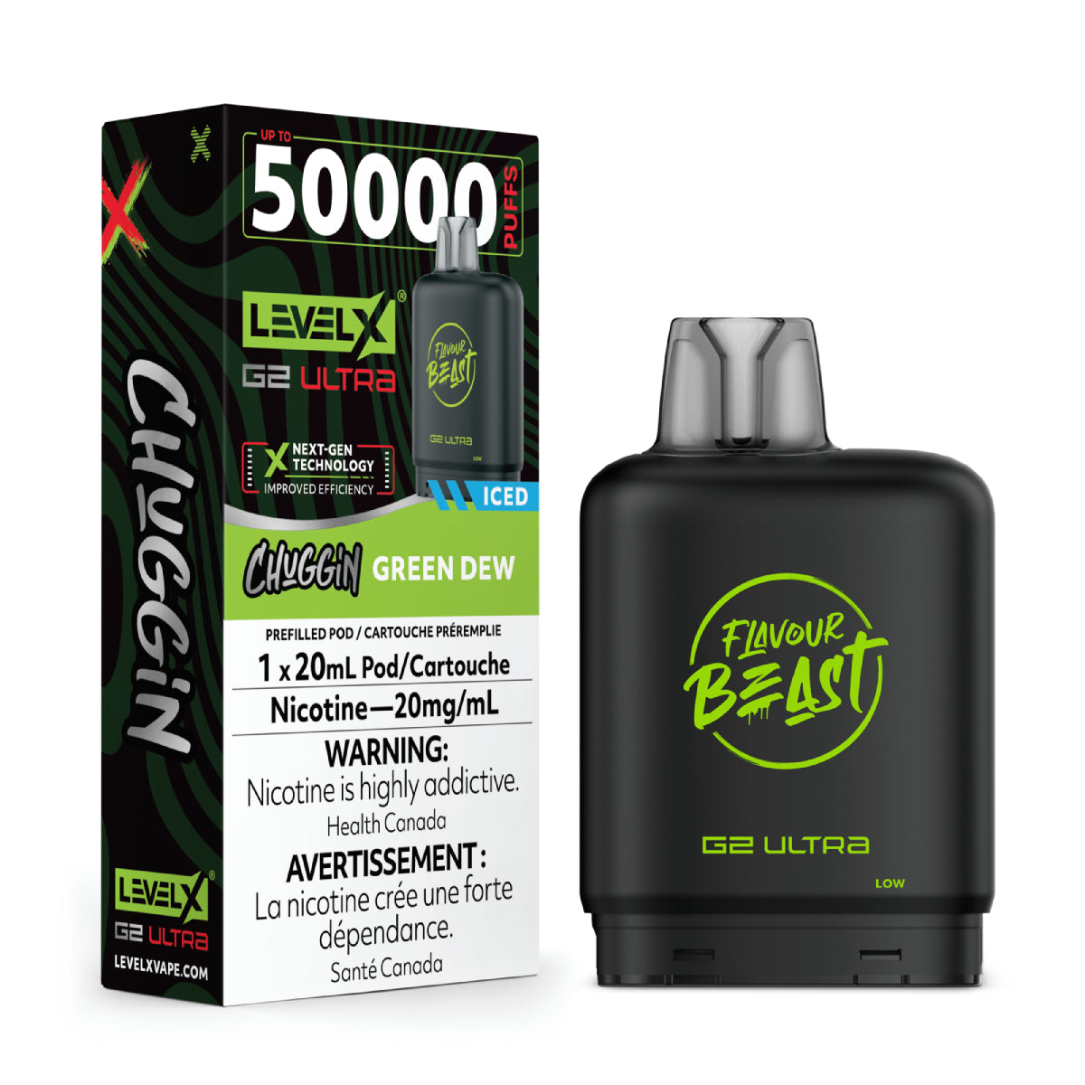 Level X Flavour Beast G2 ULTRA Pod 50K