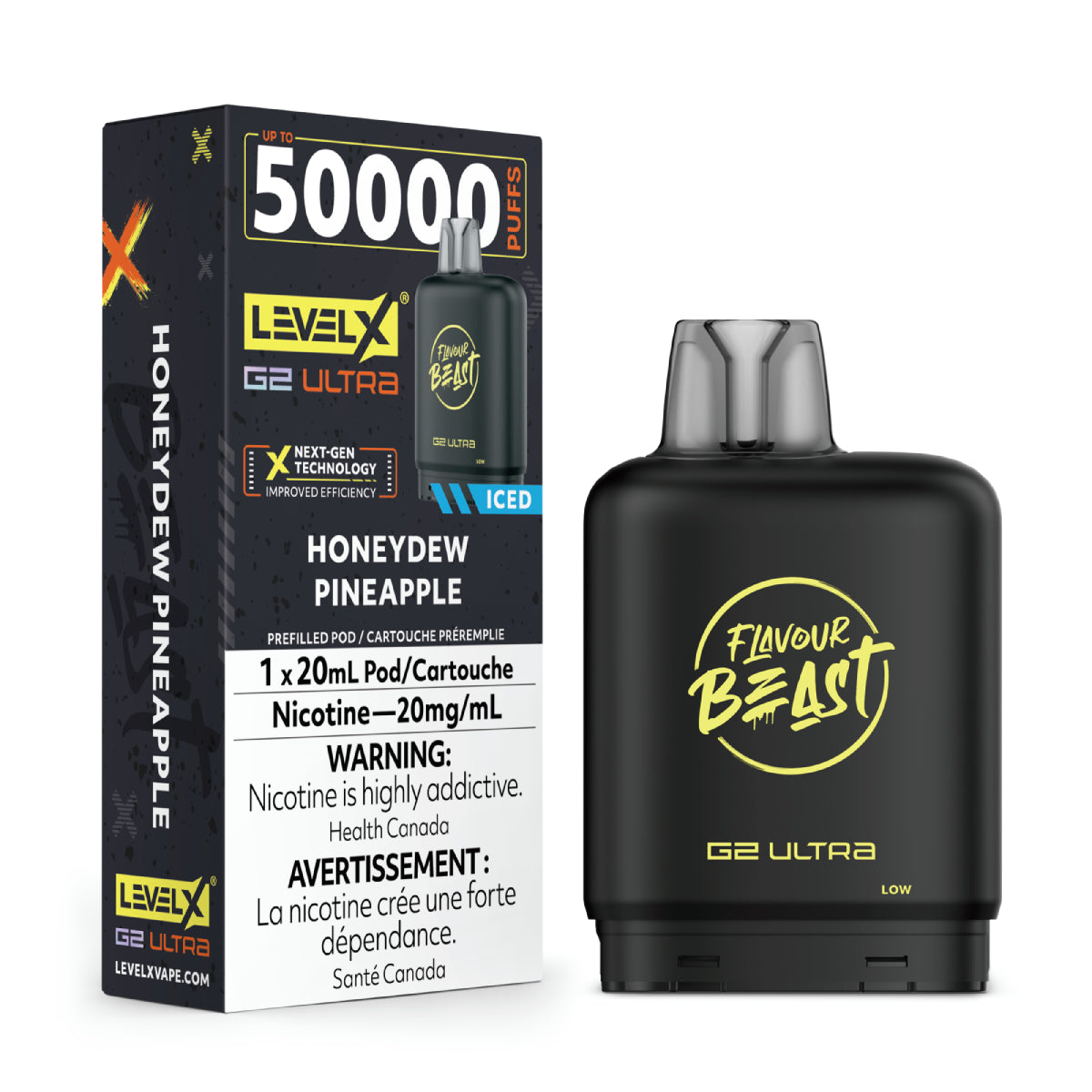 Level X Flavour Beast G2 ULTRA Pod 50K