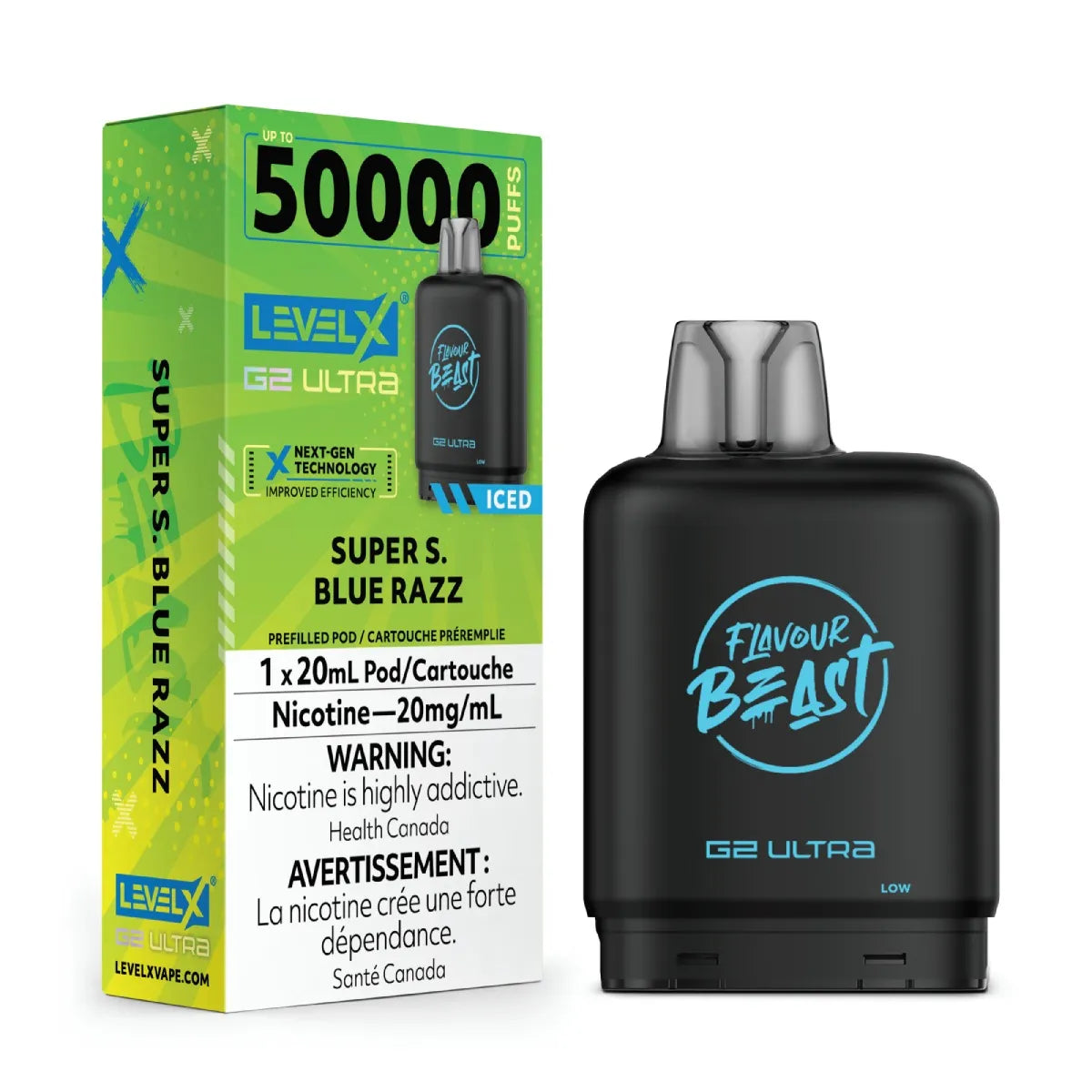 Level X Flavour Beast G2 ULTRA Pod 50K