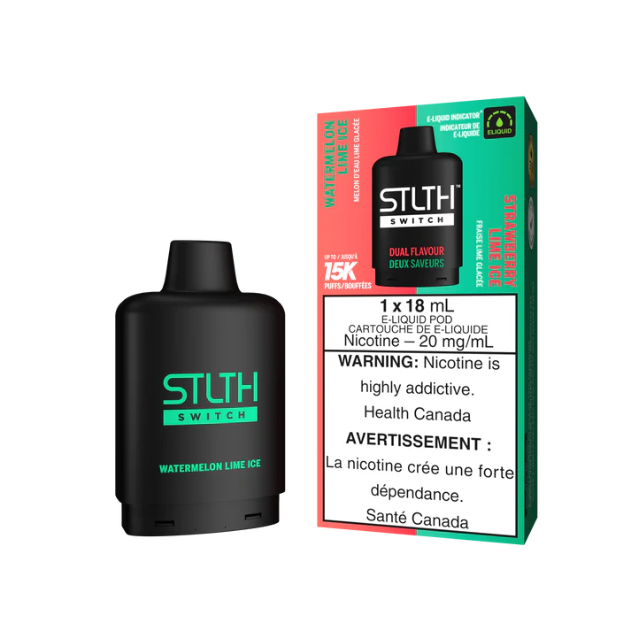 STLTH Switch Pod 15K  The Green Hex Vapes