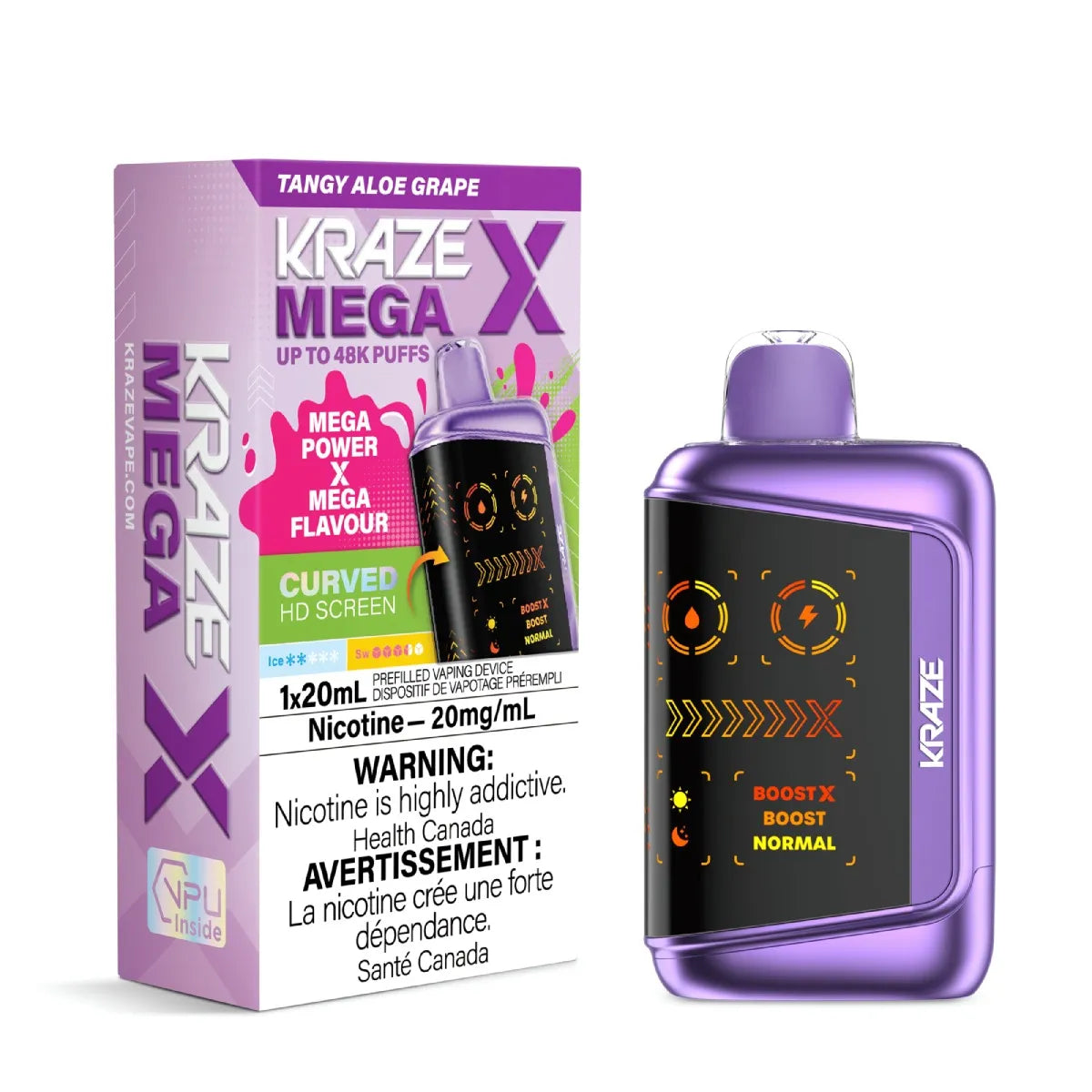 Kraze Mega X Disposable 48K