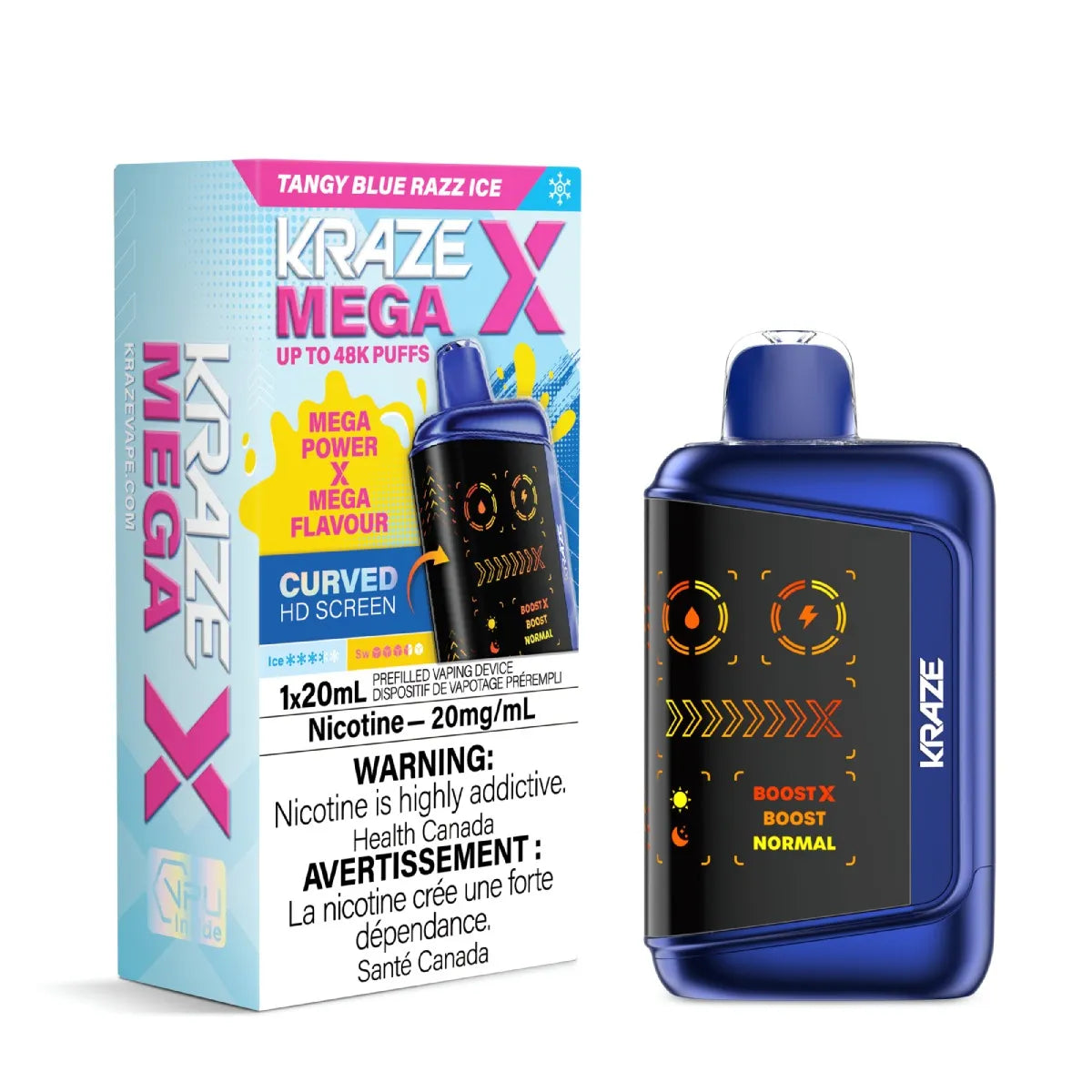 Kraze Mega X Disposable 48K