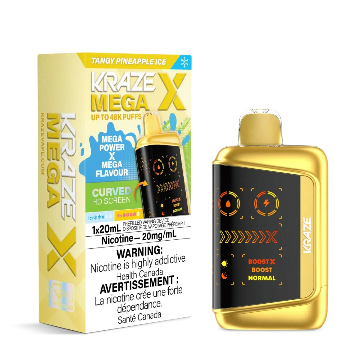 Kraze Mega X Disposable 48K