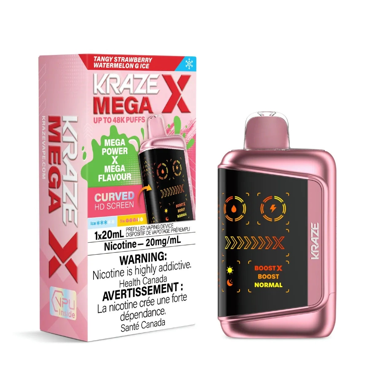 Kraze Mega X Disposable 48K
