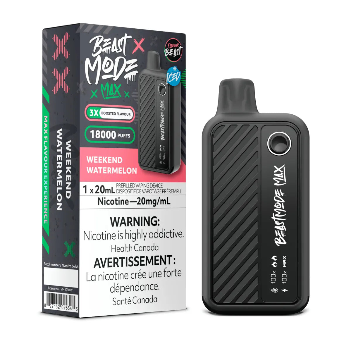 Flavour Beast | Mode Max Disposable 18K